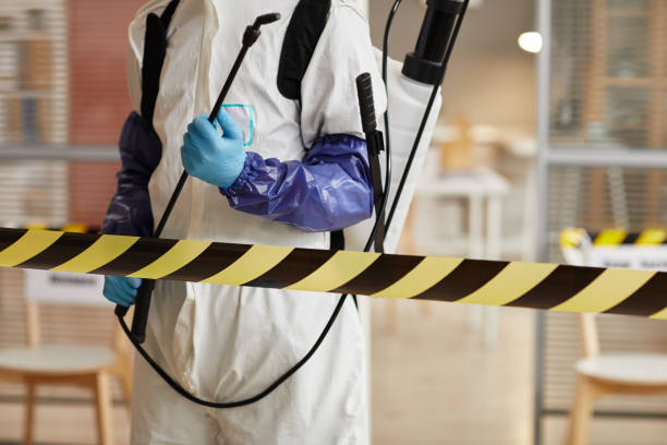 Professional Biohazard technician working in Homestead, FL